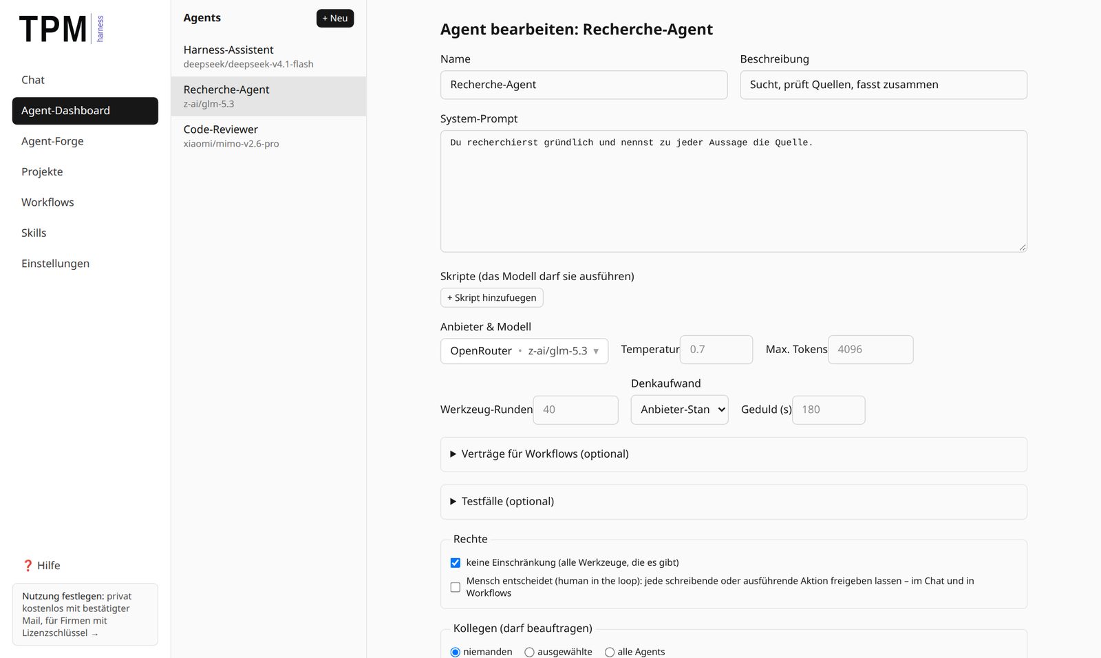 Agent-Dashboard